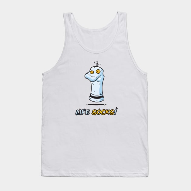 Life Socks Tank Top by zoljo